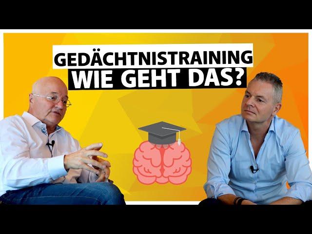 Gedächtnistraining - Gehirnjogging - Gehirntraining I Gregor Staub