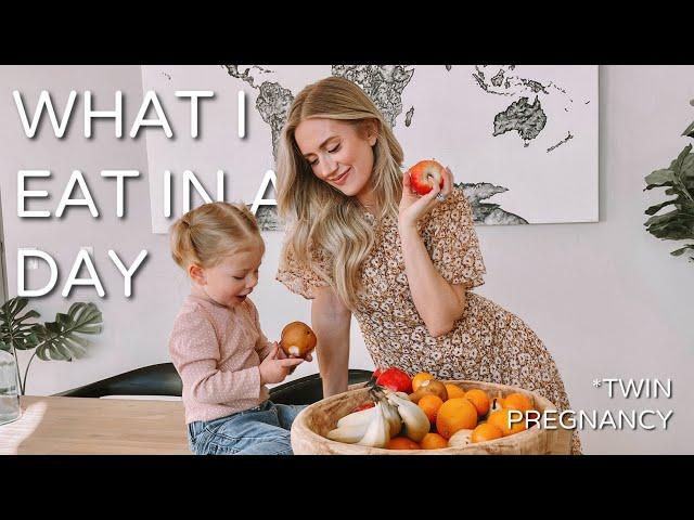 WHAT I EAT IN A DAY | TWIN PREGNANCY AT 14 WEEKS | LAUREN LUYENDYK