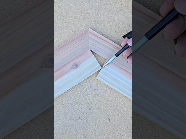 "Carpenter’s Secret Wood Joint Trick  #shorts #carpentry #howto #tricks