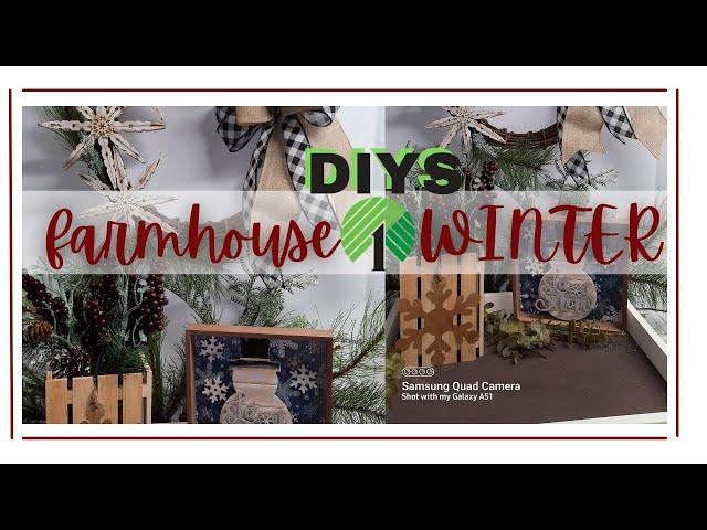 HIGH END DIY Winter Decor 2021/ SNOWFLAKE WINTER WREATH /Winter Snowman Decor Easy DIY