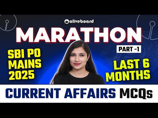 Complete 6 Months Current Affairs MCQs Marathon | Part-1 | Banking & Insurance Exams | Sheetal Ma'am
