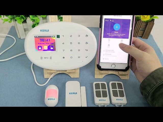 [Host] KERUI - W204 Tuya Smart wifi wireless alarm systme