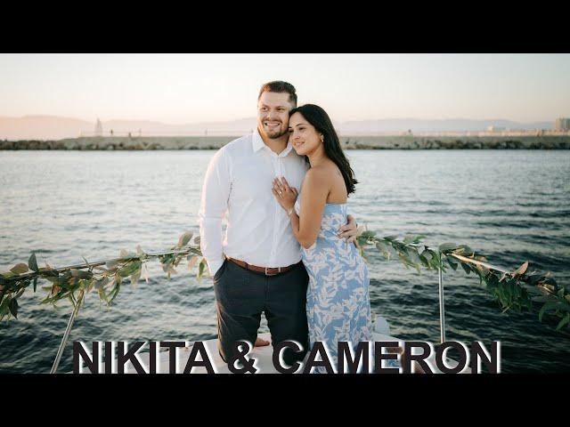 Surprise Proposal on a Charter Boat | Nikita & Cameron | Stephanie Ip Photography