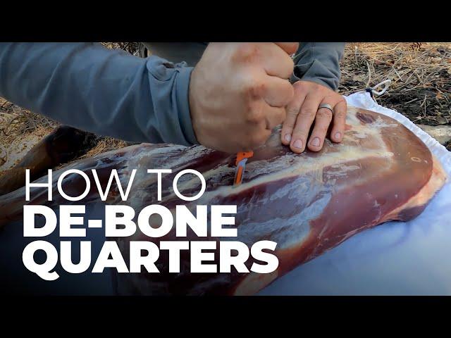 How to Debone Game Quarters Leaving Meat Fully Intact