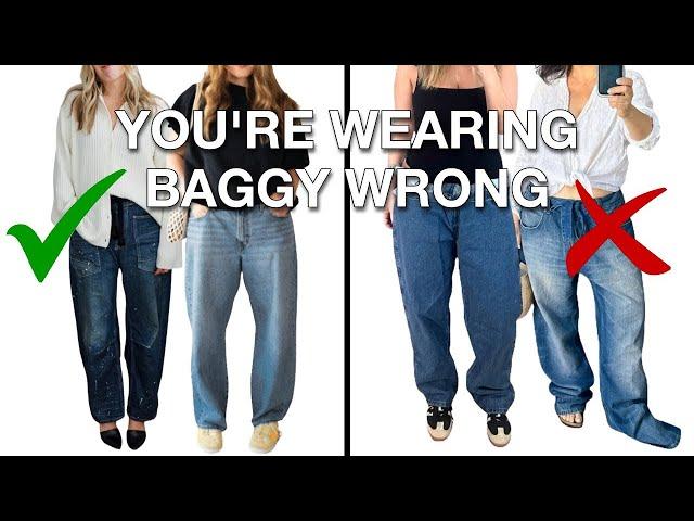 The RIGHT way to style baggy outfits