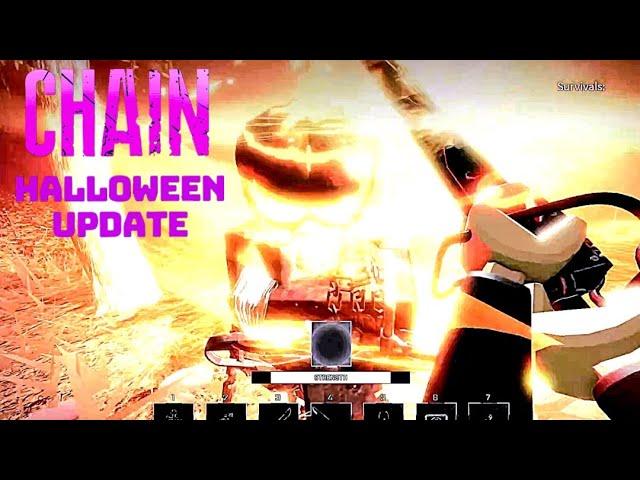 NEW CHAIN 2024 Halloween (XSaw + Fighting Gameplay + Bloodmoon) - CHAIN Roblox