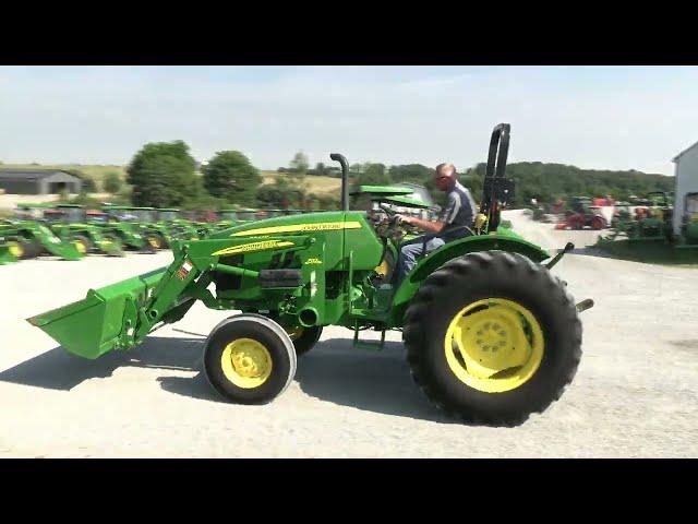 2016 John Deere 5045E Tractor w/ Loader! Sharp! For Sale by Mast Tractor