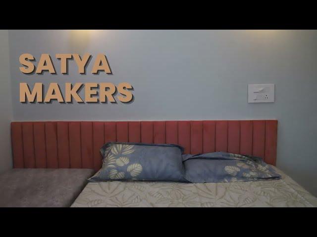 1BHK Interior Design by Satya Makers in Ulwe