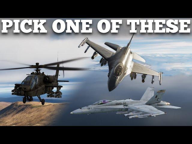 My Top 3 Aircraft For Brand New Players To Fly in DCS World in 2024