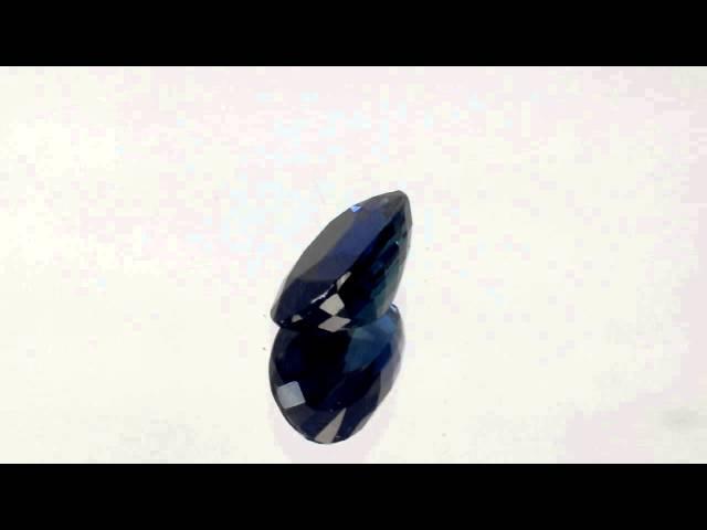 6.07-Carat Flawless Deep Royal Blue Sapphire from Madagascar