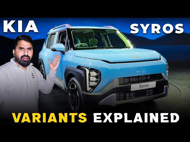 Kia Syros All Variants and Colours Explained | Petrol and Diesel options | Mini Defender of Kia