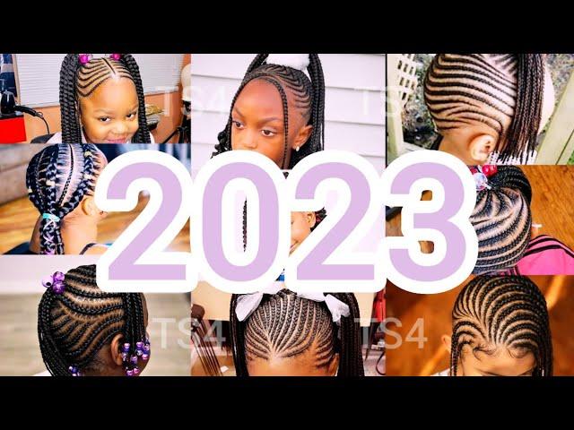 2023 Best Little Girls Cornrows Braids Hairstyles Ideas | Amazing Kids Hairstyles 