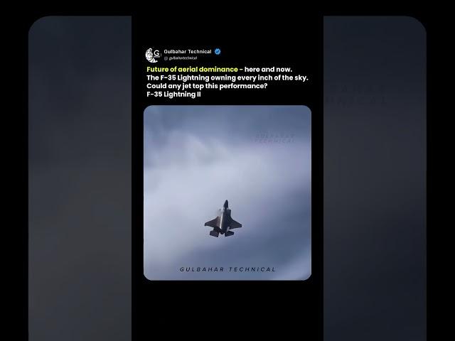 Dominance in the Sky | F‑35 Lightning Shows Its True Power ️