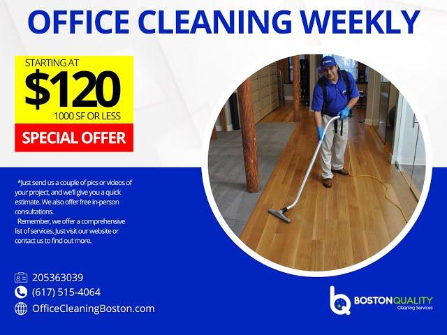 SPECIAL - Office Cleaning Weekly | Starting at $120