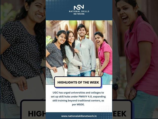 Key initiatives from the government on skill development and education