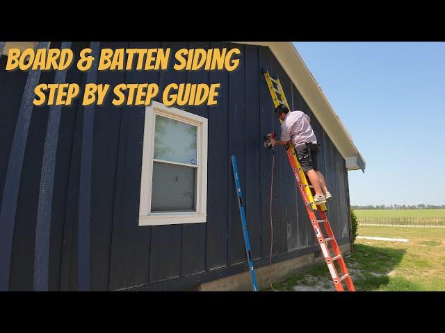 Step By Step Board & Batten Diamond Kote Siding Installation - LP Smartside