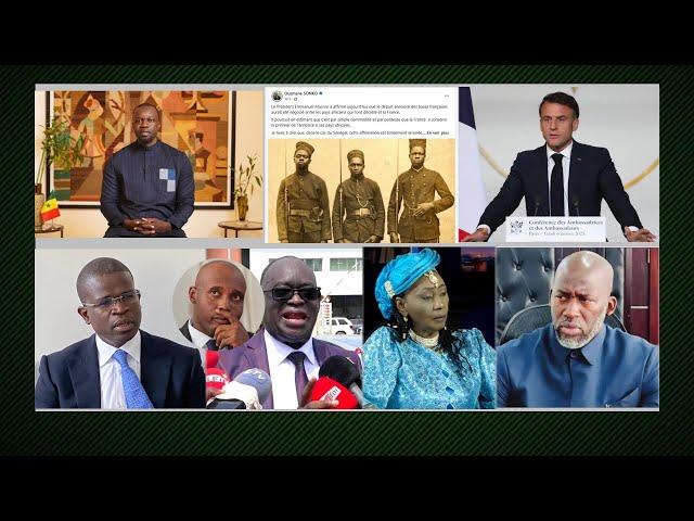 SONKO REMET MACRON A SA PLACE...FADILOU VICTIME DE...ABBA MBAYE DESCEND BARTH...ME EL HADJI DIOUF...