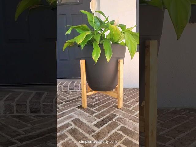 This audio tho  Why Buy when you can DIY  #diydecor #plantstand #diyproject #porchdecor #diyshorts