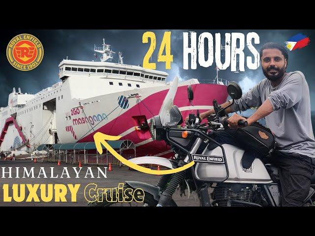 24 HOURS Filipino 2go Ferry Cebu to Manila with Motorcycle