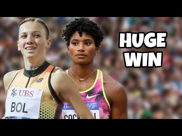 Femke Bol Beats Anna Cockrell | Silesia Diamond League 2024