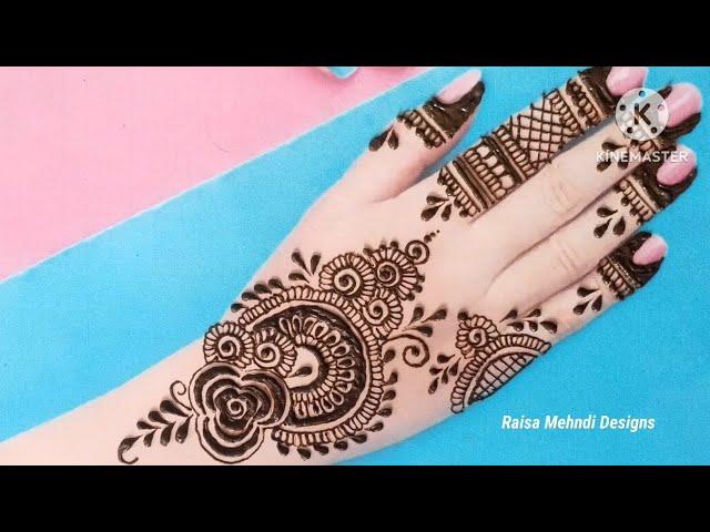 new stylish latest dulhan mehndi design full hand #mehndi #stylish #henna