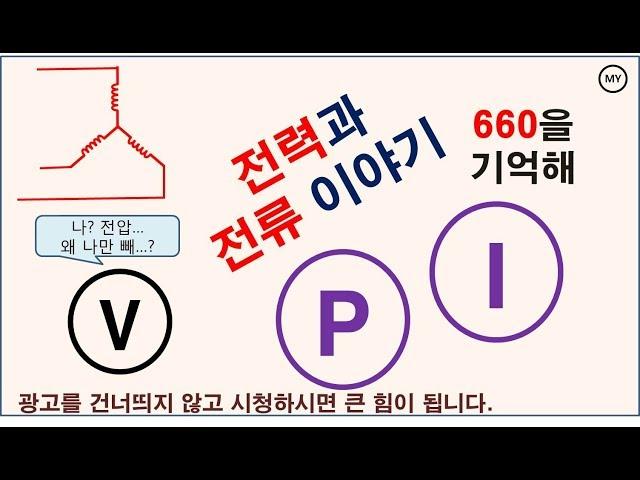 [034]전력과 전류 이야기(전압은 빼고)-660을 기억해 Power and Current-Remember 660[Sub.Eng]