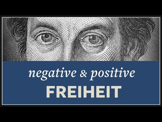 Negative und positive Freiheit · Unterschied