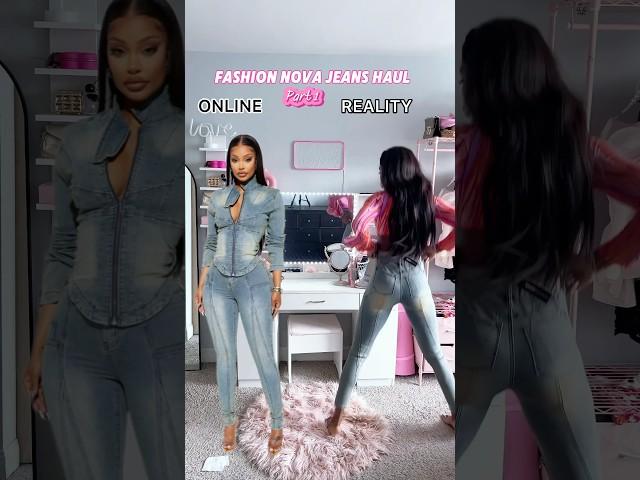 @FashionNova JEANS HAUL *REALISTIC*