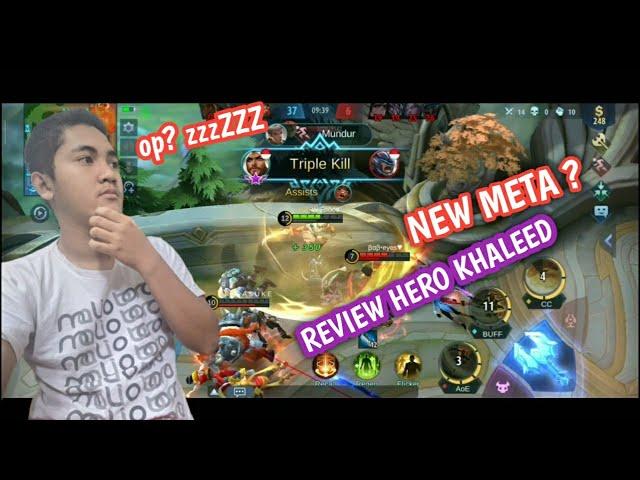 FULL highlight CARA MEMAKAI HERO KHALEED • NEW META ? MOBILE LEGENDS INDONESIA