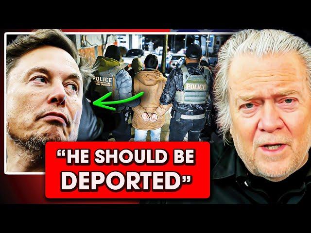 MUST WATCH: Steve Bannon LASHES OUT Over Elon Musk Question!