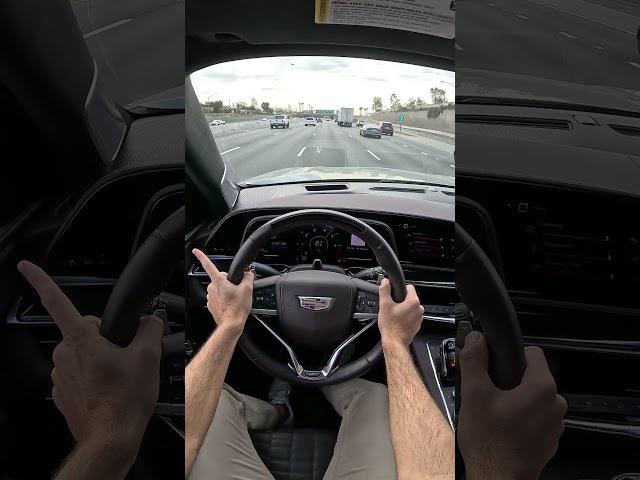 The Cadillac Escalade V has Hilarious Passing Power (POV Drive #shorts)