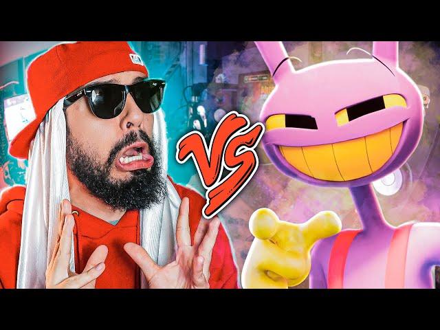 Jax (The Amazing Digital Circus) Vs. Mussa - Batalha de Rap