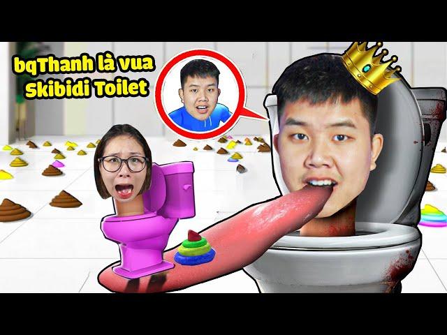 bqThanh Là Vua Skibidi Toilet Khổng Lồ Mạnh Nhất Ăn Và Phá Hủy Mọi Thứ Troll Ốc Skibidi Tí Hon