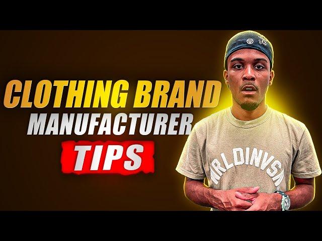 How to Find the BEST Manufacturer for Your Clothing Brand