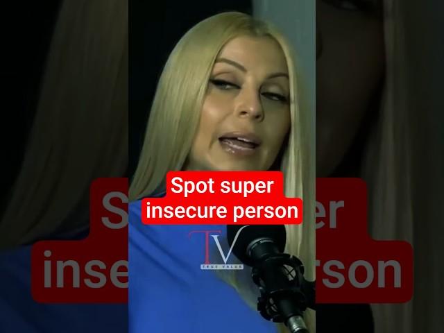 How to Spot a Super Insecure Person | Human Behavior Expert #evypoumpouras #bodylanguage #shorts
