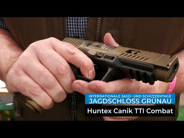 Internationale Jagd & Schützentage Grünau 2024: Huntex zeigt die Canik TTI Combat John Wick Pistole