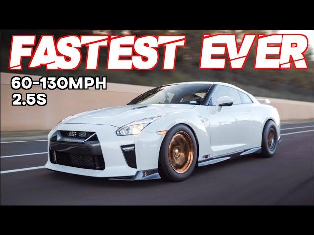 FASTEST Street Car Ever! 2200HP GTR 60-130MPH in 2.5s on the Street (MIND BLOWING ACCELERATION)