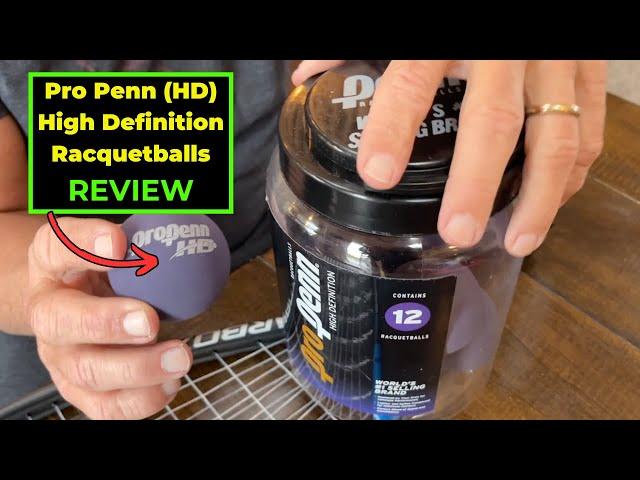 Pro Penn HD High Definition Racquetballs Review