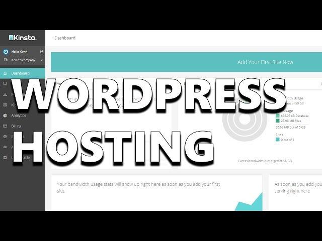 Kinsta - Fast & Secure WordPress Hosting