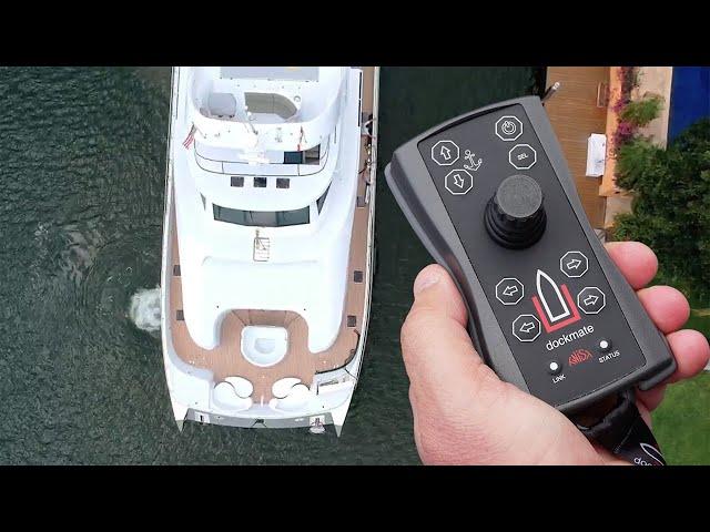 Wireless Remote Control for your boat with the Dockmate® TWIST joystick!  Make docking easy!!