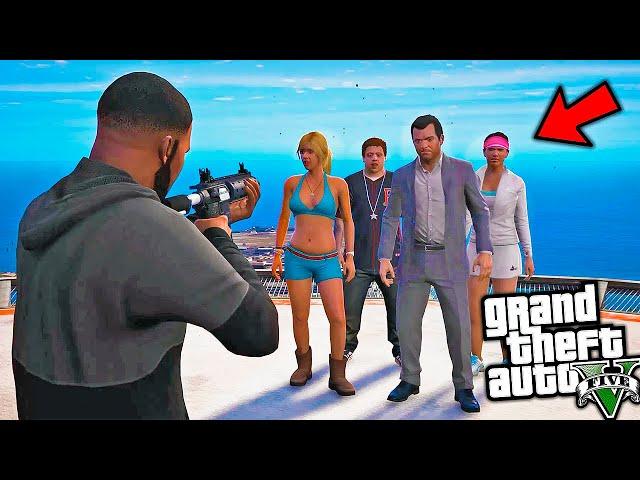 ¿Qué PASA si MATAS a la FAMILIA de MICHAEL en GTA 5? Grand Theft Auto V - GTA V