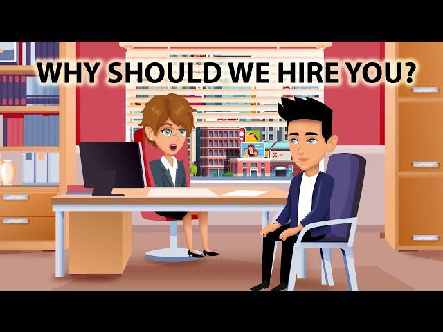 Why Should We Hire You? - Business English Conversation for the Office and Workplace