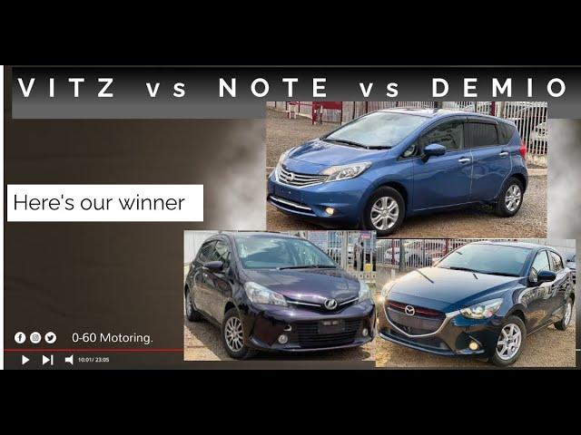 Toyota Vitz vs Nissan Note vs Mazda Demio: Which is the best hatchback?