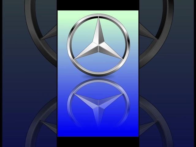 coreldraw mercedes logo design YouTube tutorial by #vce #shorts