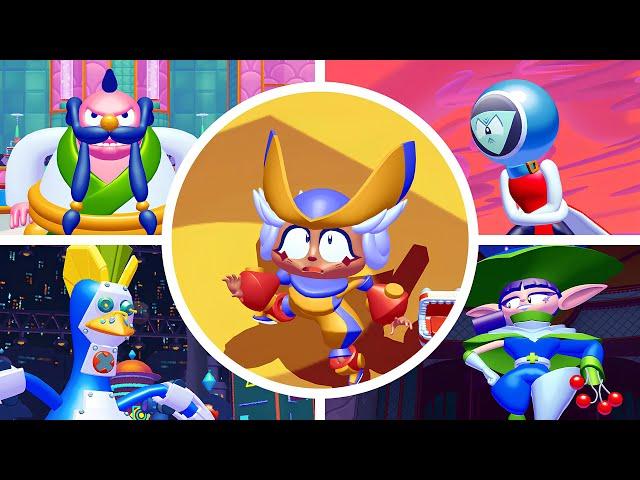 Penny’s Big Breakaway - All Bosses + Ending [No Damage]