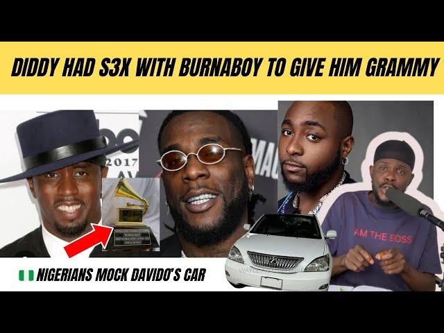 Burnaboy Had S3x With Diddy To Earn Grammys ~ Speed Darlington  , Davido