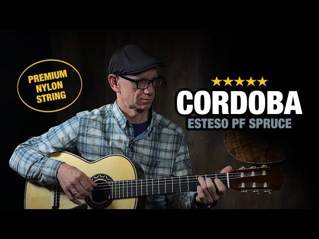 Cordoba Esteso Nylon String – Professional Grade, Big Volume Nylon!