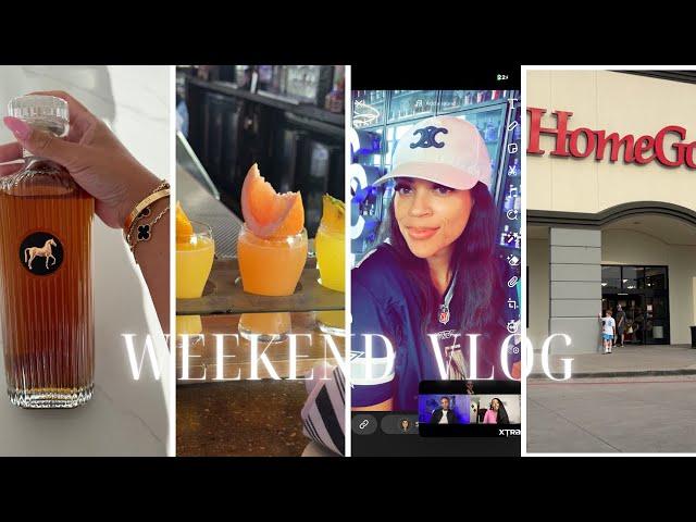 Weekend Vlog | Trying Sir Davis whiskey | Homegoods shop with me  | Sunday funday + more