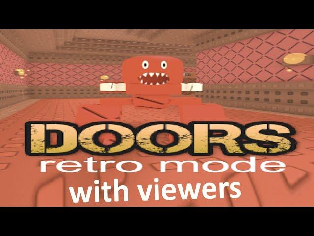 PLAYING DOORS UPDATE WITH VIEWERS! (Roblox)