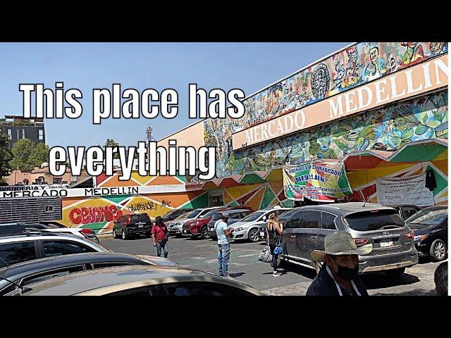 Mexico City - Exploring Mercado Medellin with @Todd Hata  